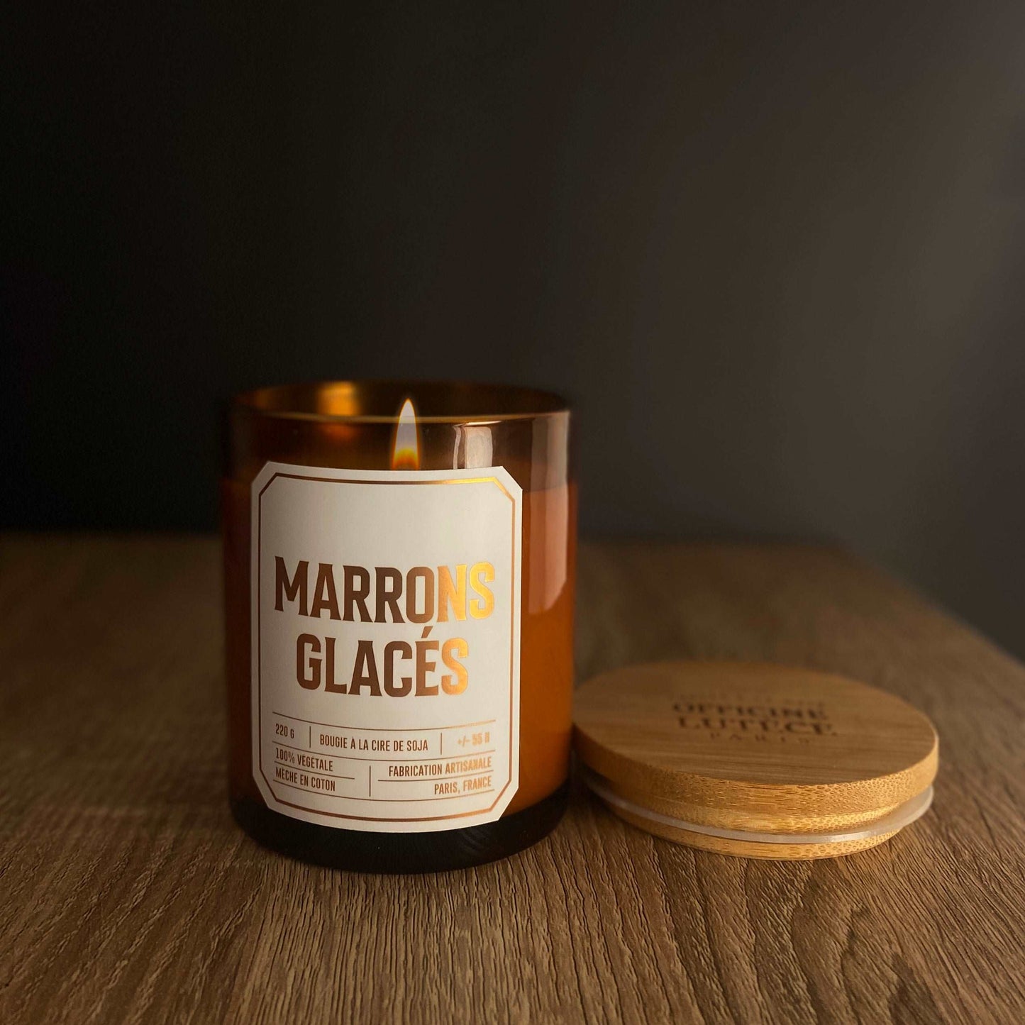 Bougie Parfumée Marrons Glacés Officine Lutèce