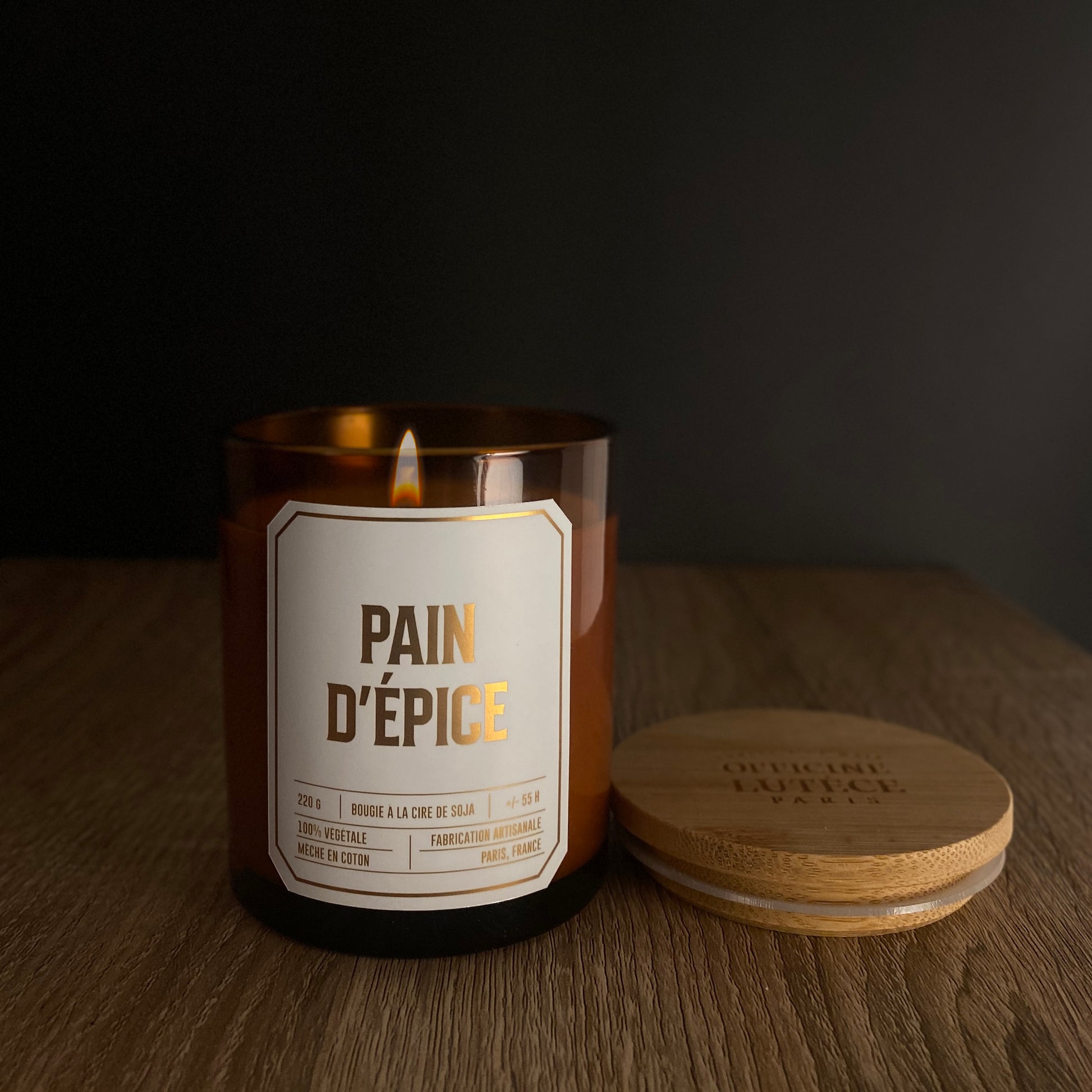 Bougie Parfumée Pain d'épice Officine Lutèce