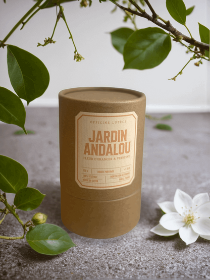 Bougie Jardin Andalou  - Fleur d'Oranger & Verveine Officine Lutèce