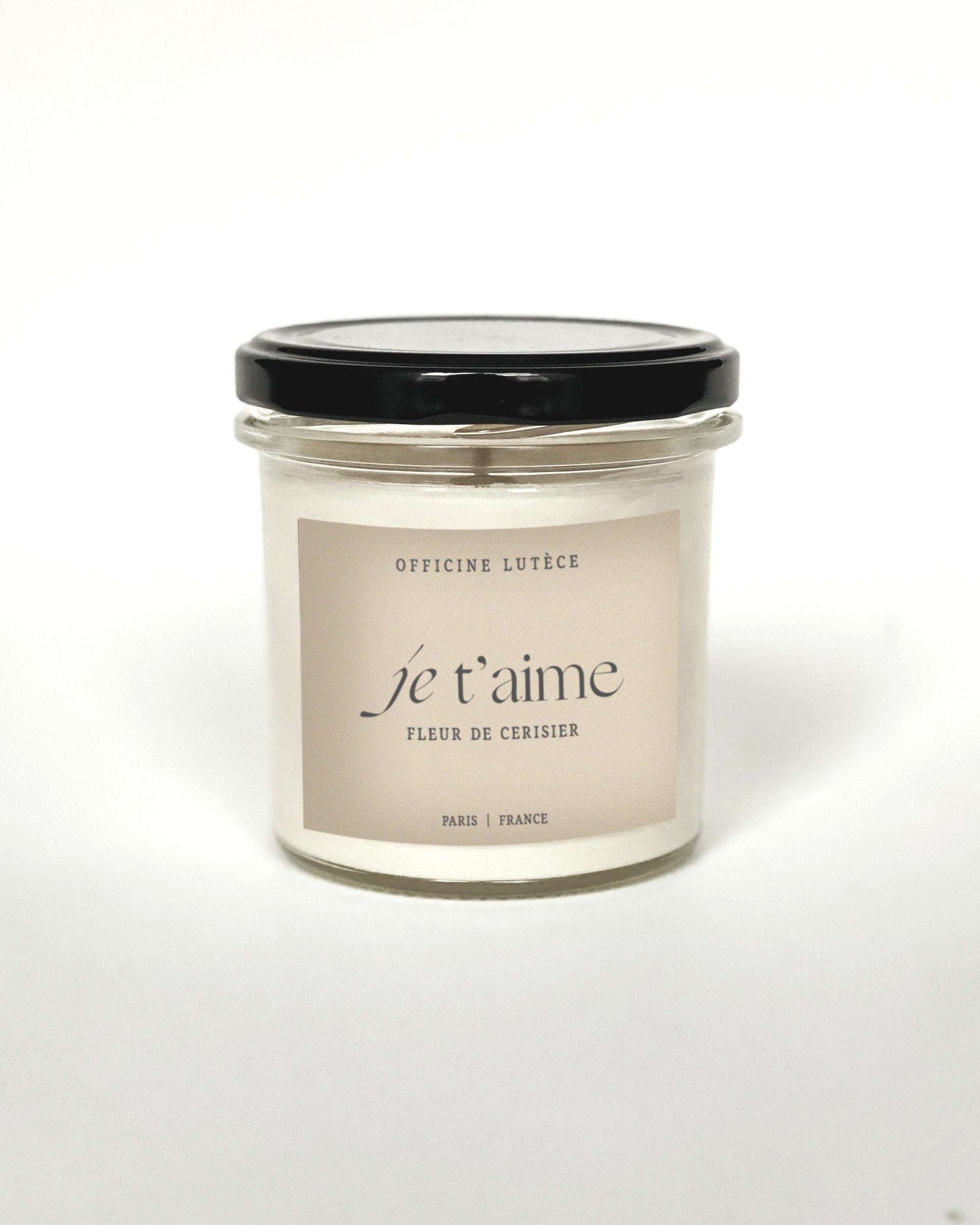 Bougie "Je t'aime" - Fleur de Cerisier Officine Lutèce