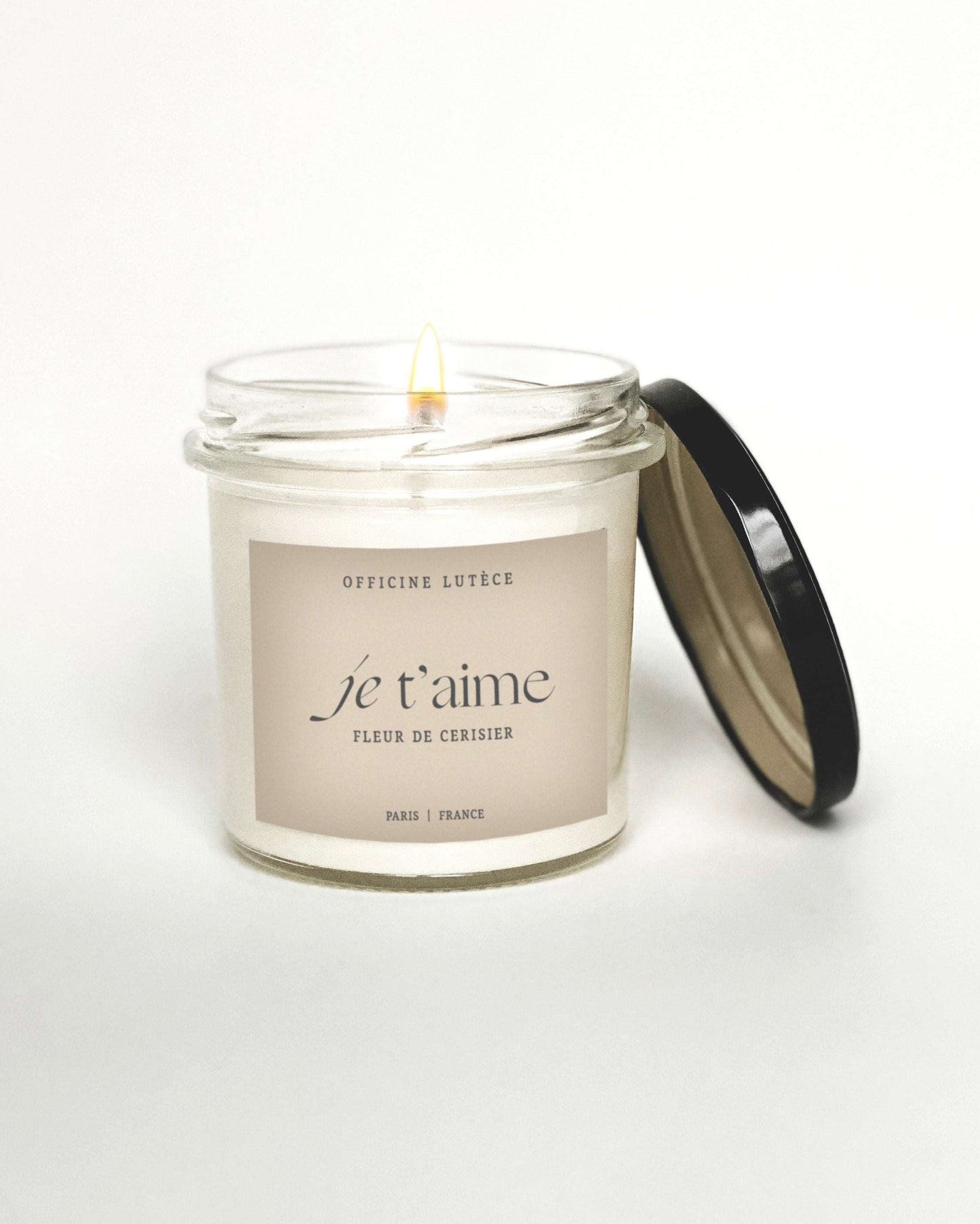 Bougie "Je t'aime" - Fleur de Cerisier Officine Lutèce