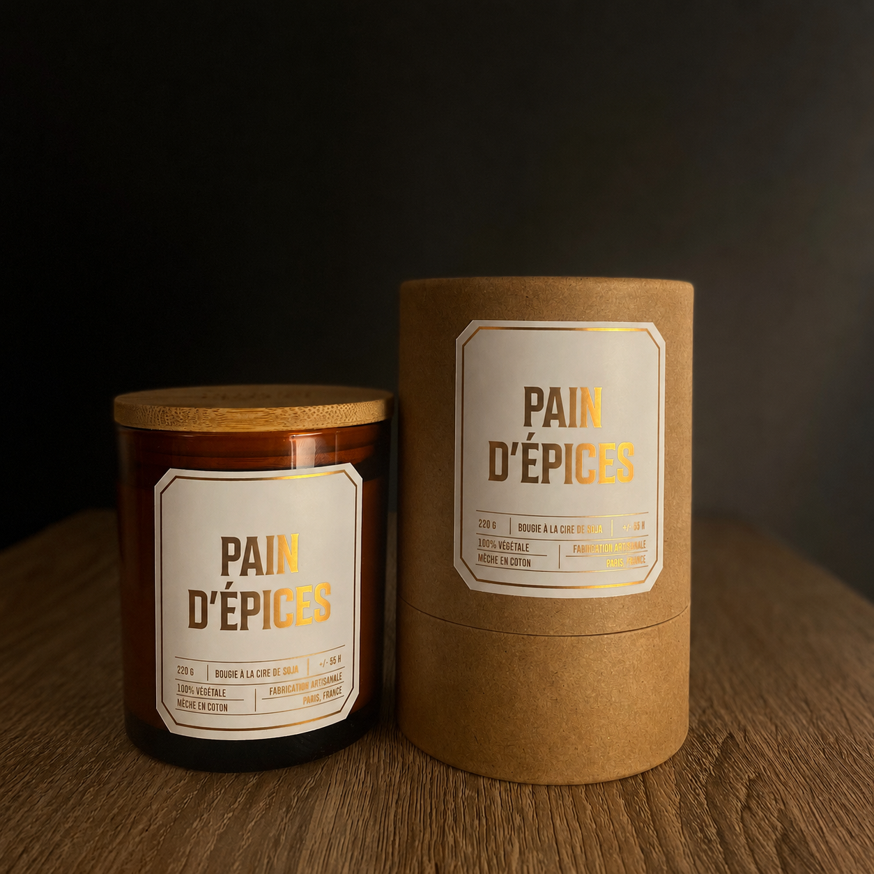 Bougie Parfumée Pain d'épices Officine Lutèce