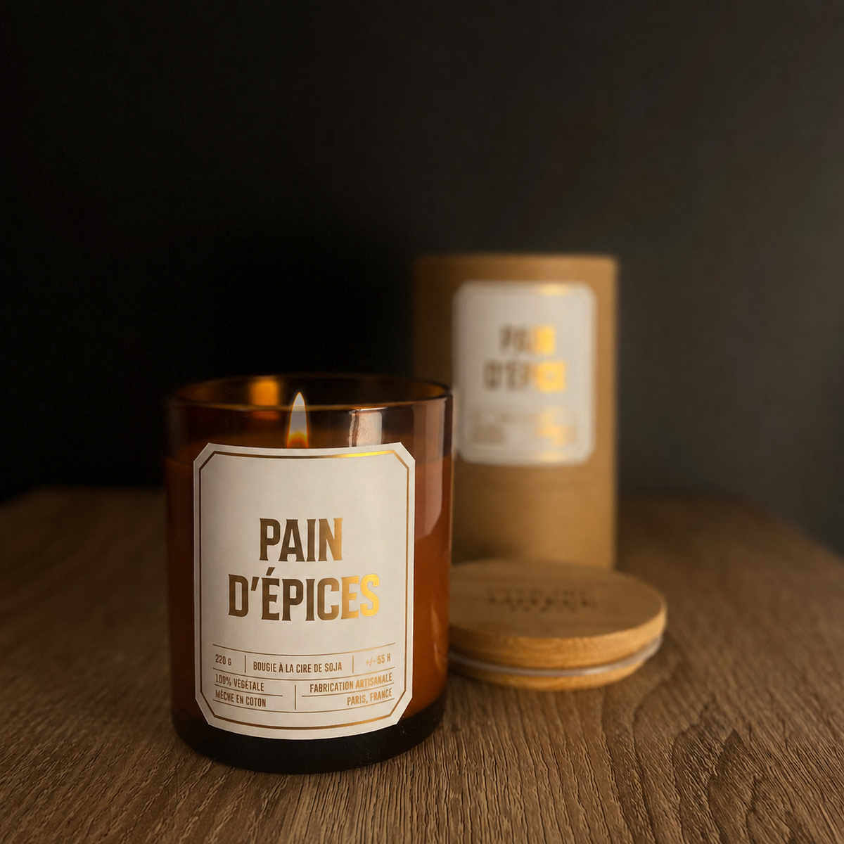 Bougie Parfumée Pain d'épices Officine Lutèce