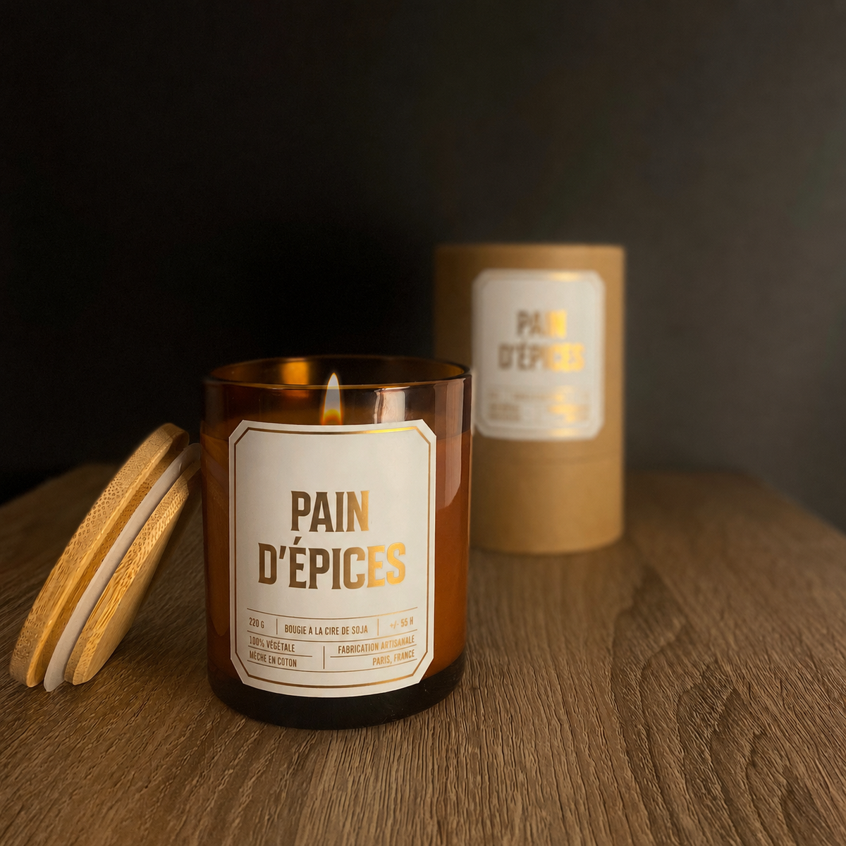 Bougie Parfumée Pain d'épices Officine Lutèce