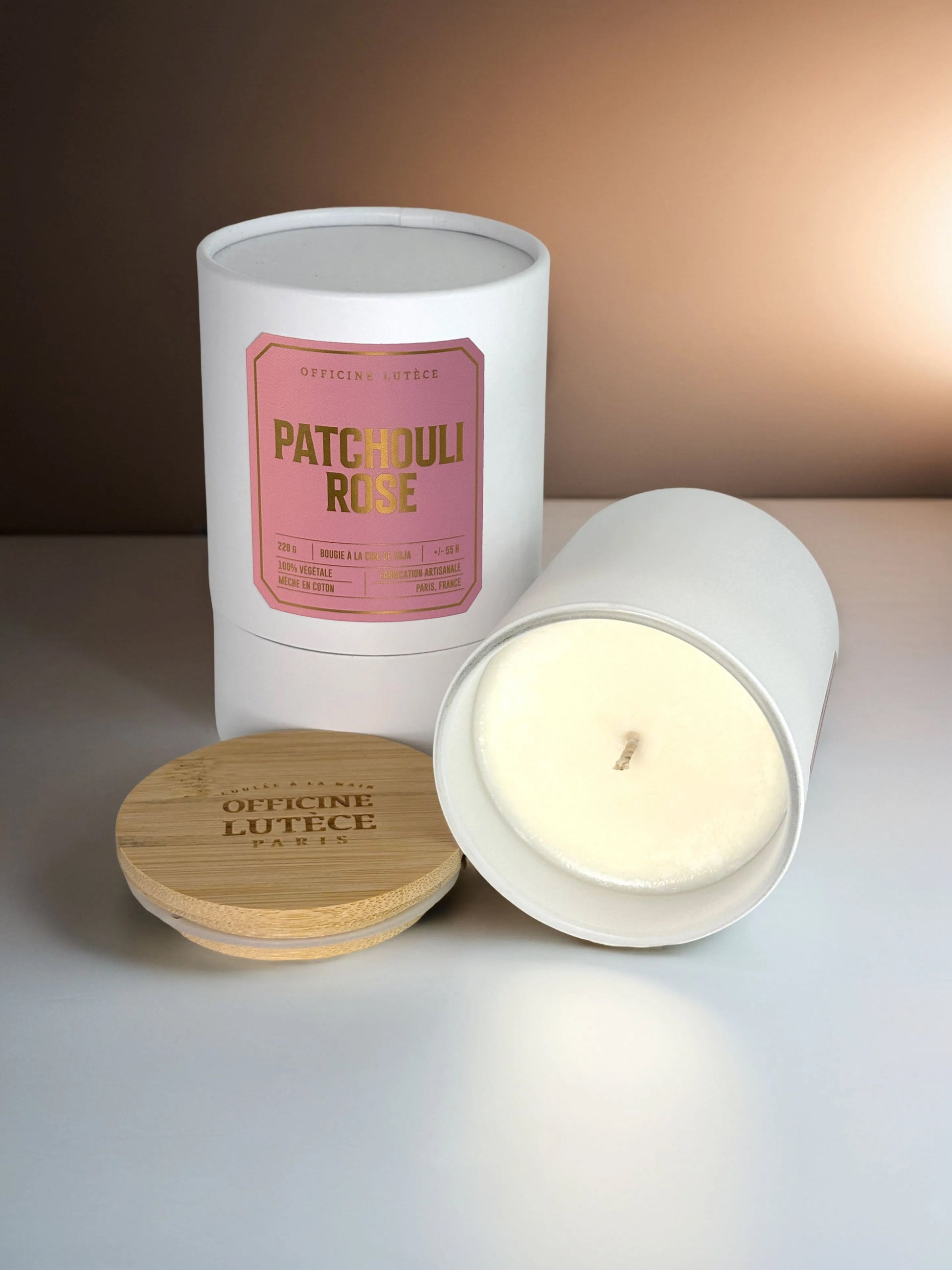 Patchouli Rose - Bougie parfumée Officine Lutèce