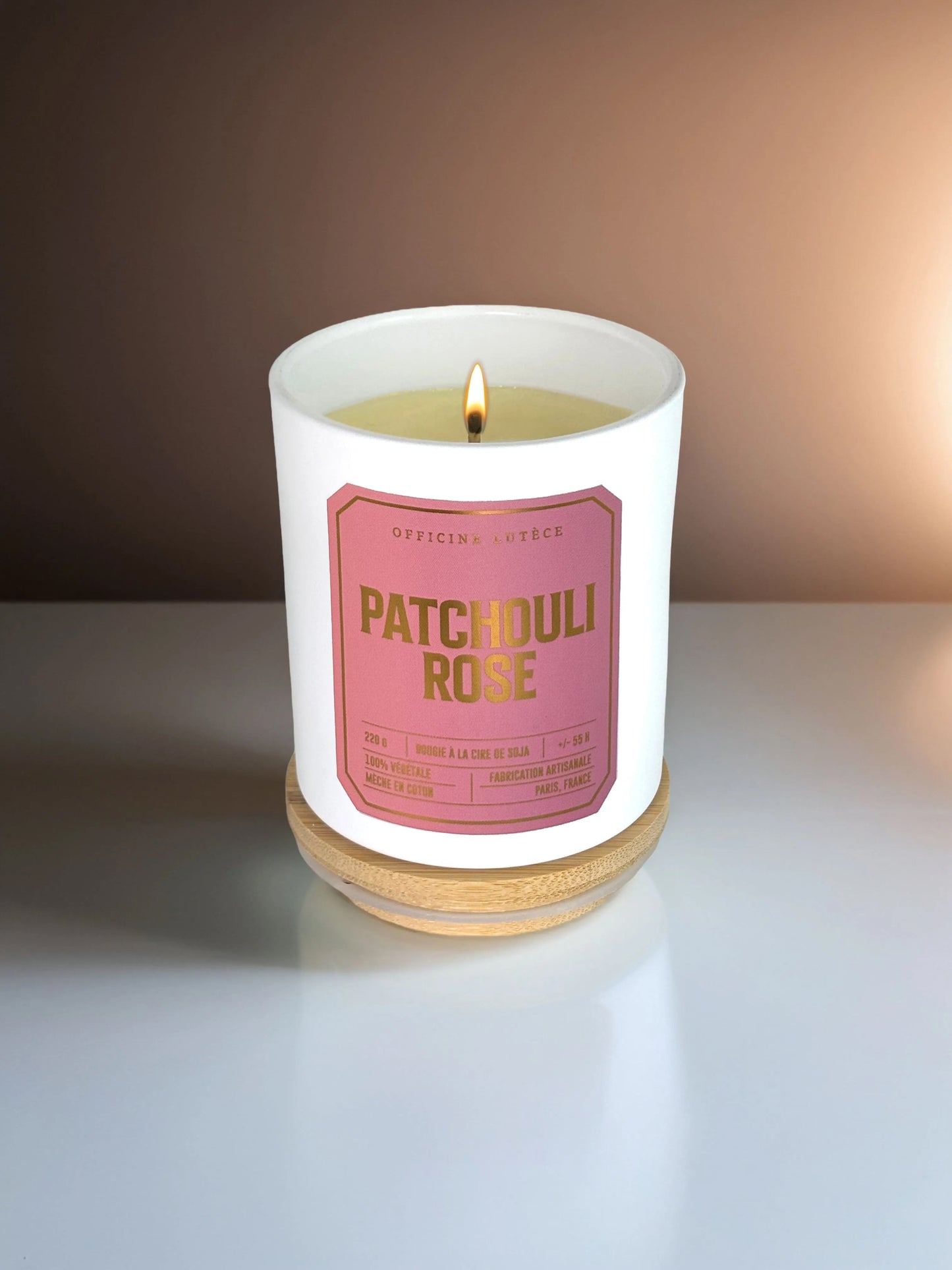 Patchouli Rose - Bougie parfumée Officine Lutèce