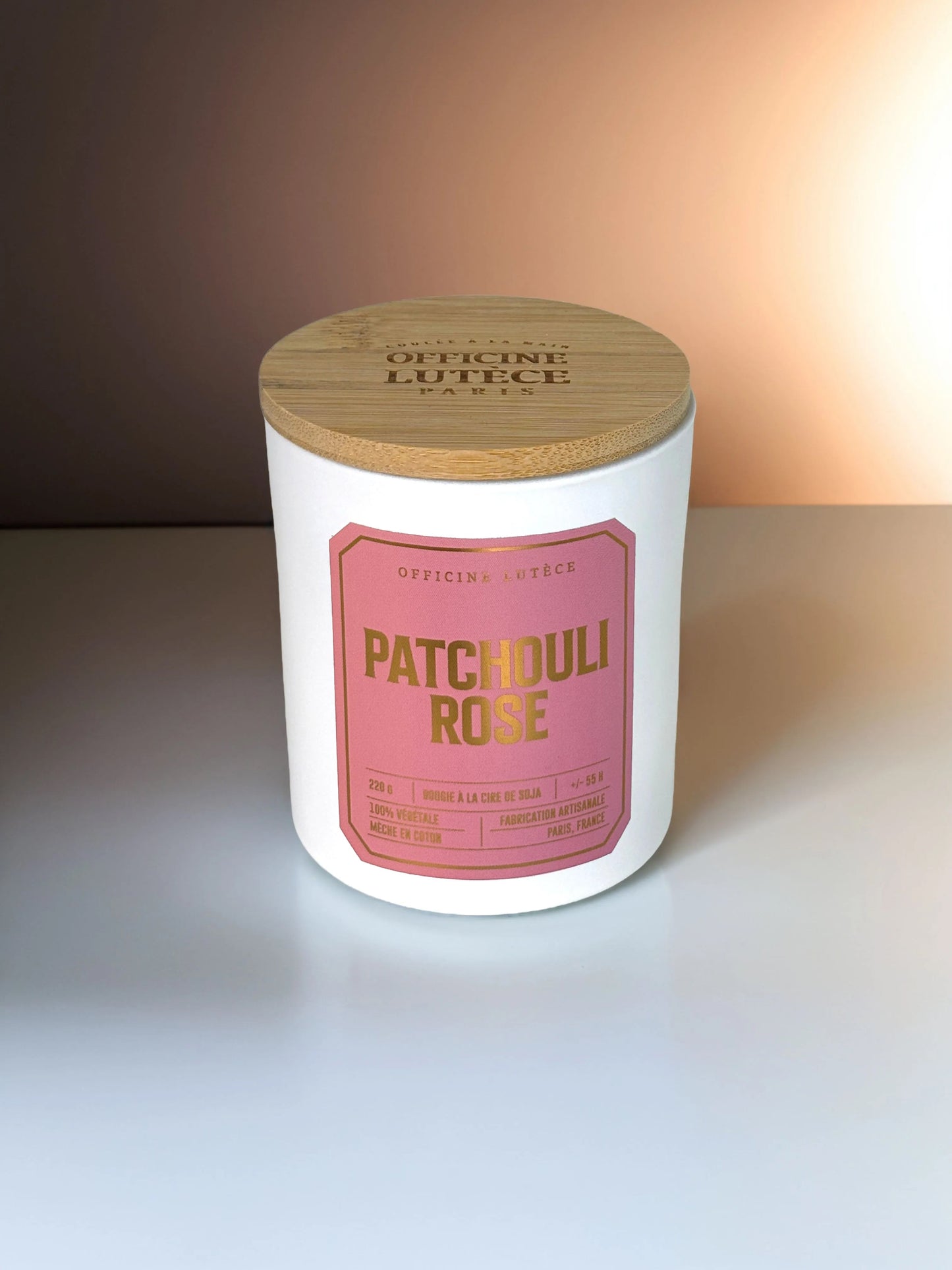 Patchouli Rose - Bougie parfumée Officine Lutèce