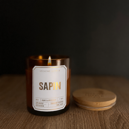 Bougie Parfumée Sapin Officine Lutèce