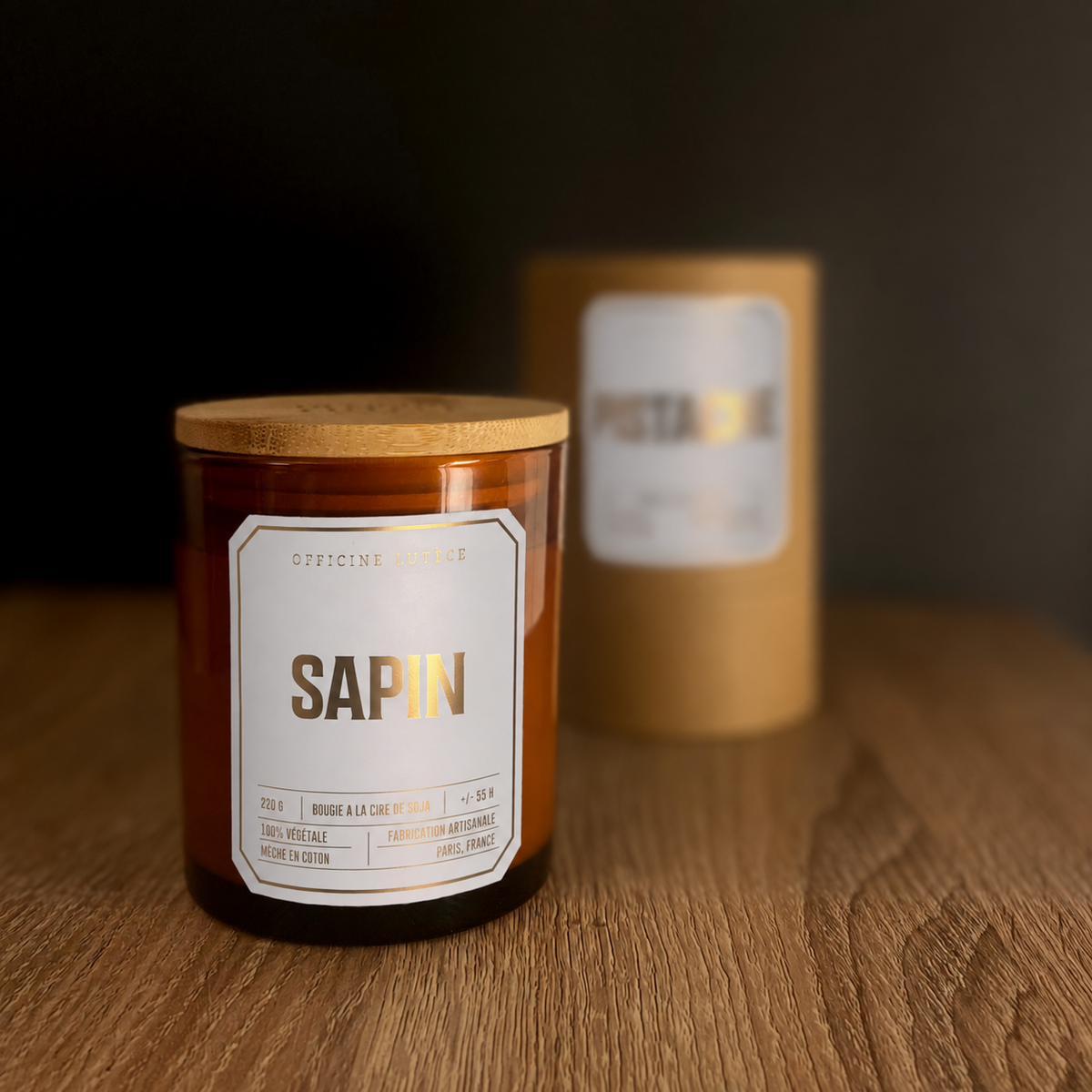 Bougie Parfumée Sapin Officine Lutèce