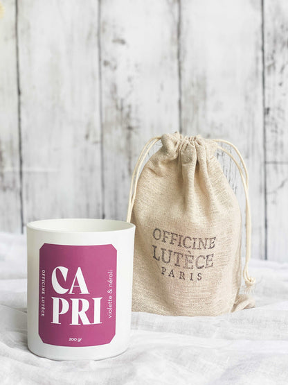 Bougie Capri - Violette & Néroli Officine Lutèce